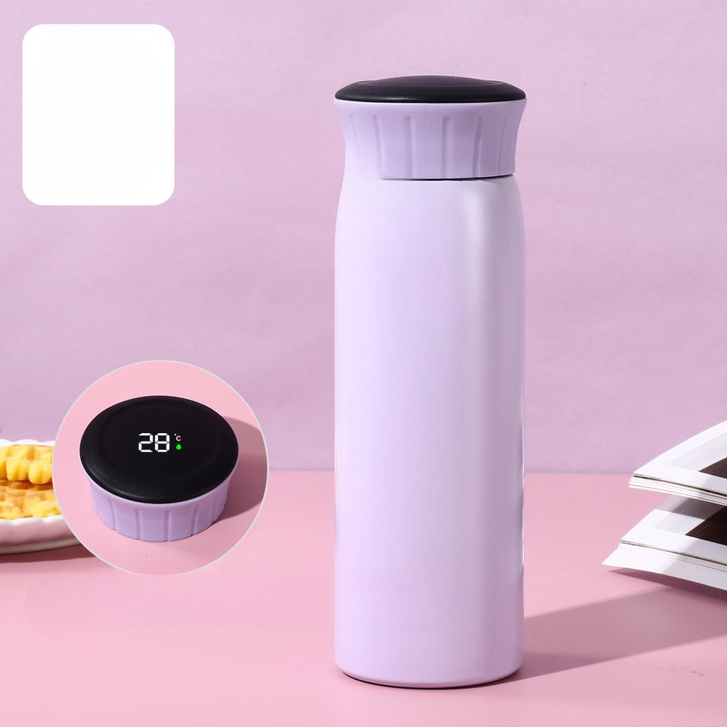 Einfacher neuer Thermosbecher aus Edelstahl, intelligente Temperaturmessung, Wasserbecher mit großem Fassungsvermögen, tragbarer Geschenkbecher für Outdoor-Sportarten für Studenten