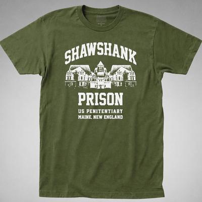 Shawshank Redemption T-SHIRT fängelse häkte straffanstalt rita hayworth stephen king