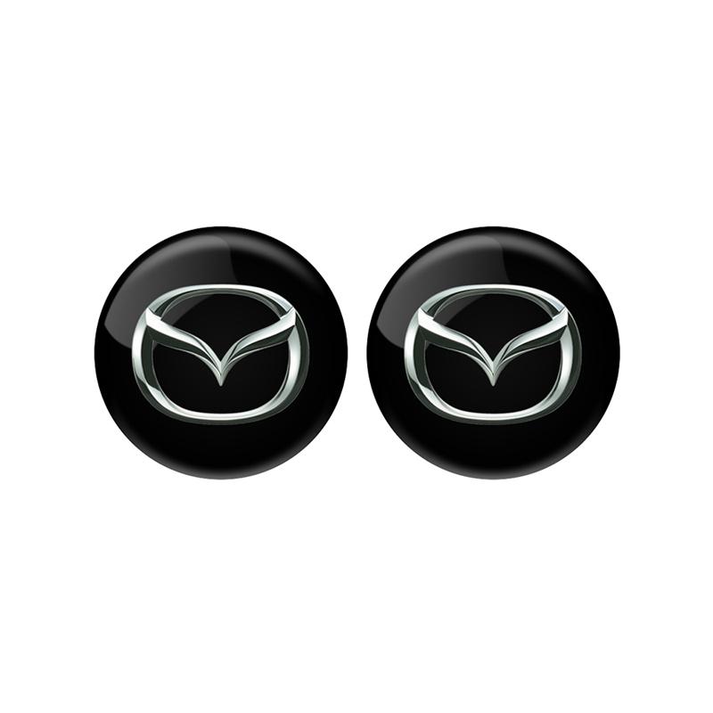 

2pcs For Mazda 3 6 Atenza Axela MS CX-3 Car Door Keyhole Stickers Auto Door Lock Protection Self-adhesive Decals Accessories