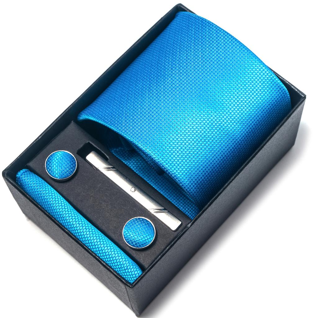 1200-Pin Men'S Tie Net Color Gift Box Tie Set Group Business Dress Wedding Tie Factory