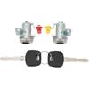 Car Door Lock with Key Replacement Accessory Lock Cylinder 69051-12370 69052-12370 69051-13150 for Prizm 93-97