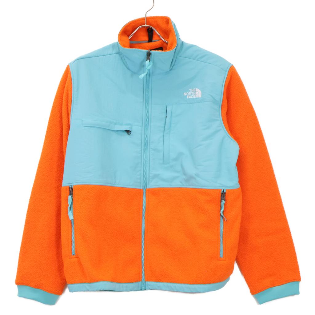 THE NORTH FACE NF0A4QYJ Orange x Blue DENALI 2 JACKET / Boa fleece jacket Jacket L Orange/BlueUsed