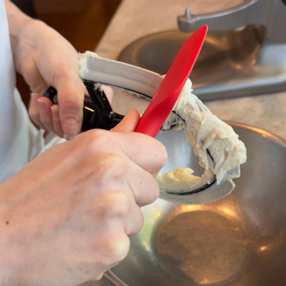 Silikonová stěrka šlehače - Pro kuchyňský robot KitchenAid - Kompatibilní s červenou stěrkou