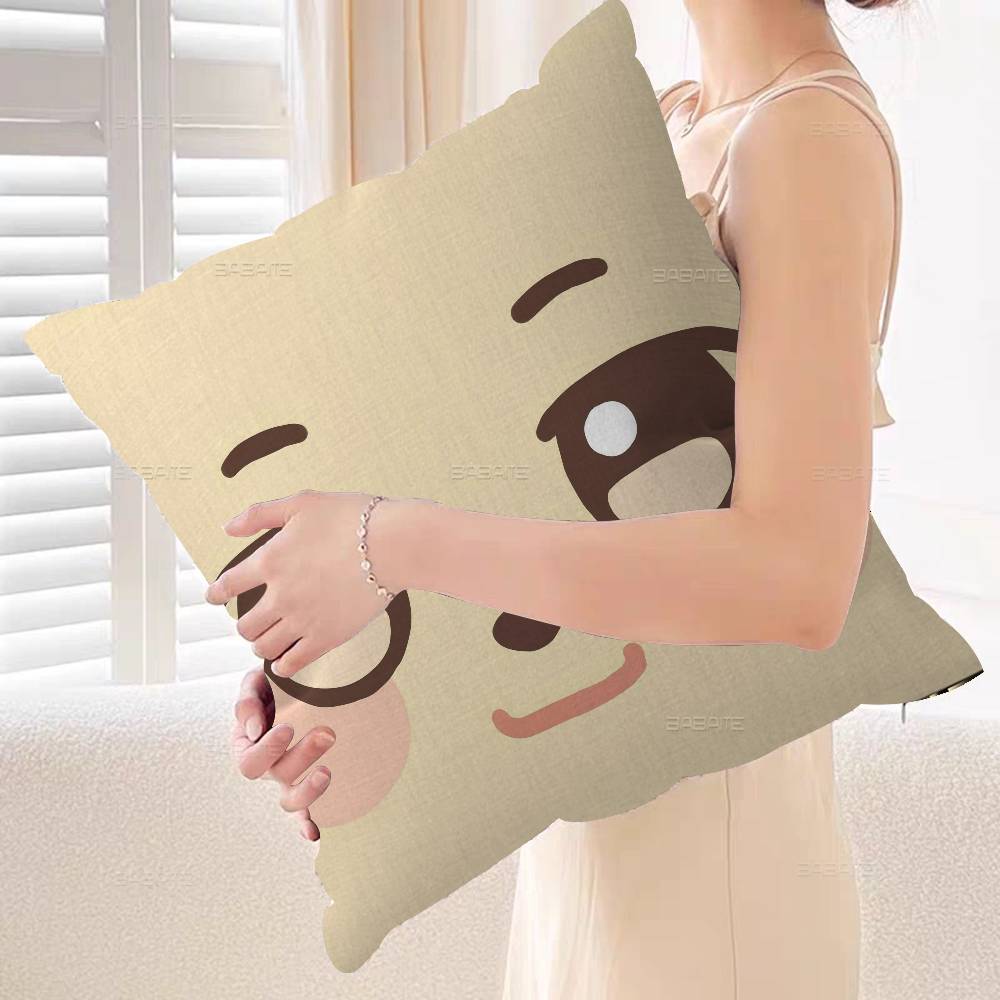 Kpop Group A-Ateez Pillowcase toon Gift Cushion Cover Bedroom Home Sofa Chair Seat Decor pillow case