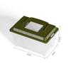 Portable Outdoor Fish & Turtle Tank: Small To Medium Breeding Box with Lid for Insects & Household Use