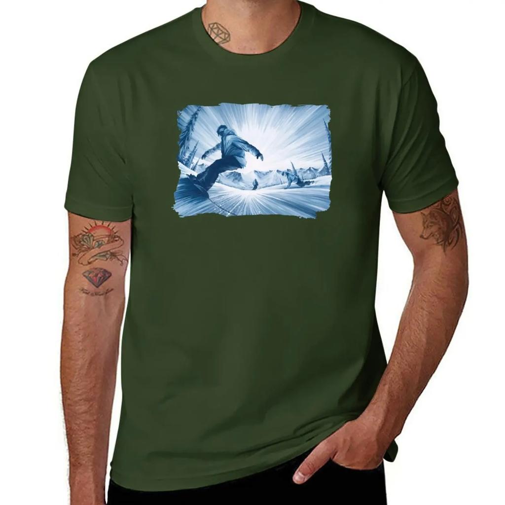 Snowboarding Friends III T-Shirt tees heavyweights customizeds quick drying mens cotton t shirts