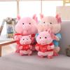 Hugging Heart Pig Plush Toy Cartoon Soft Filling Doll Couple Confession Gift