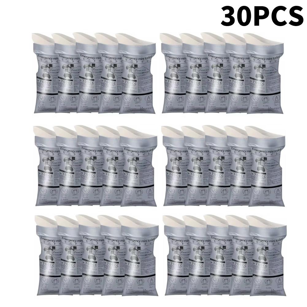 50-1PCS Camping Pee Bags Outdoor Emergency Urinate Bag Disposable Travel Mobile Toilet Portable Urinal Bag for Female Baby Male