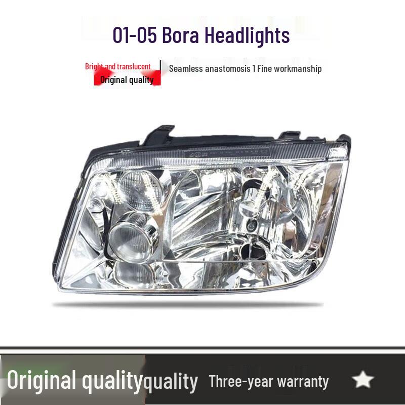 

Volkswagen Old Bora Headlight Assembly (Models 1020-30405) - Front Headlamp with High/Low Beam and Outer Shell Brand, No Motor, Driver s Side, Left