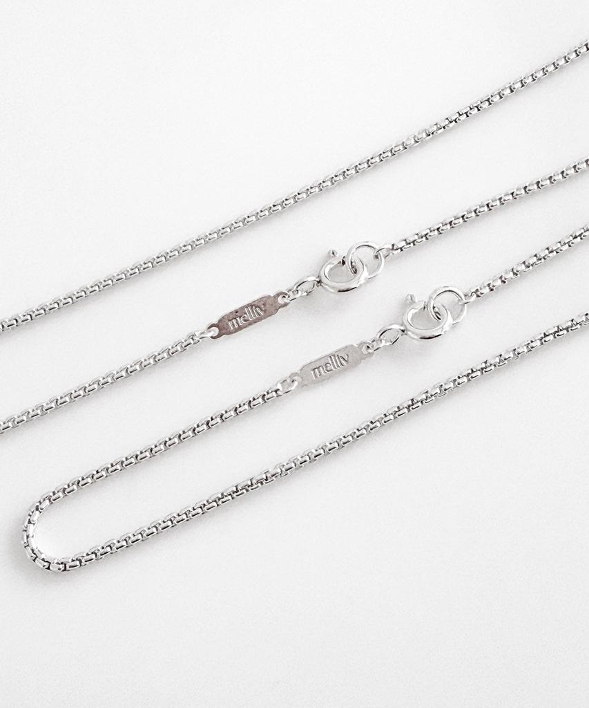 Melliv Box Chain Necklace_Mvn75