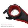1Pc Multifunctional 5-in-1 Beer Bottle Can Opener Kitchen Anti-Slip Beer Cap Rotary Bottle Opener Kitchen Tool