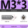 304 Stainless Steel Internal Hex Set Screw | Headless Grub Screw M2-M16