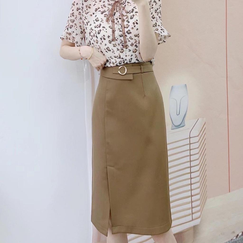 Clearance Han-Style High-Waist Skirt: Versatile & Slimming for Spring/Autumn Fashion