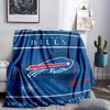 Bills Logo Blanket Lightweight Flannel Bedding Blanket Perfect for Travel, Camping, Living Rooms, Offices, Sofas, Fan Christmas gift