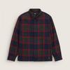 Vans Flannel Shirt Black Red Vn000tabhbr