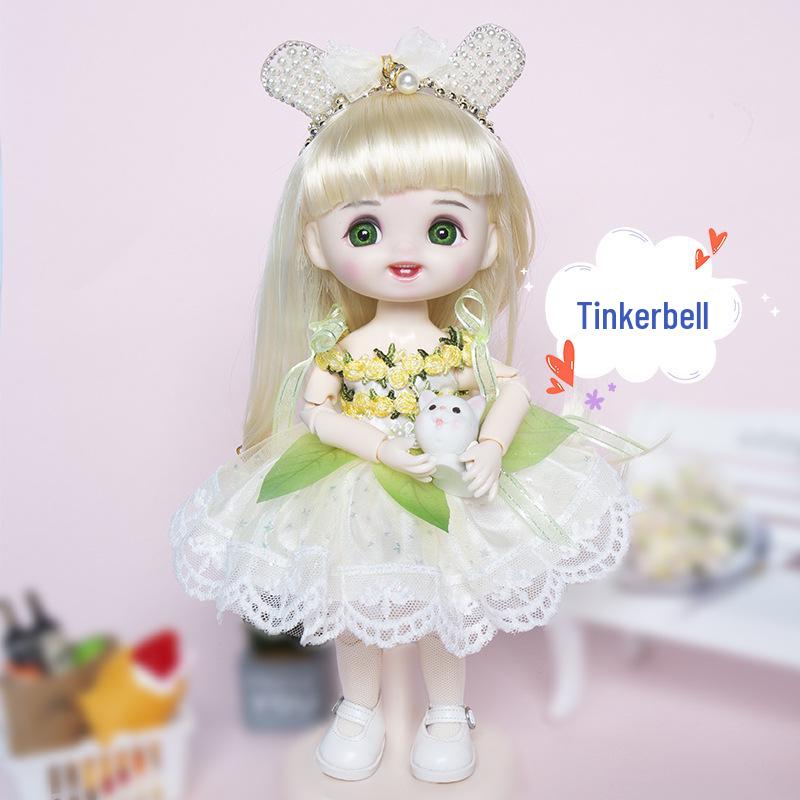 6-Minute Princess Doll Toy Set for Kids