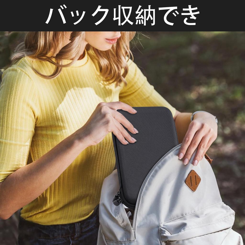 (Aenllosi Storage Case) Omikamo/Ewin Wireless Foldable Bluetooth Keyboard with Touchpad for iPad, Black