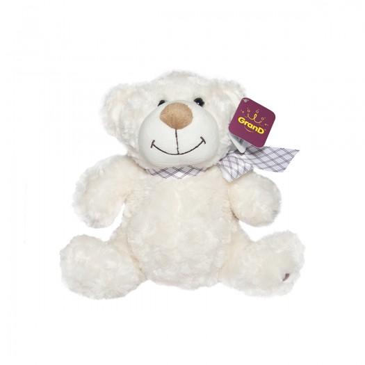 Grand Soft Toy  BEAR (white, 33 Cm)