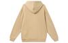 Adidas Thickened And Fleece Lined Sports Long Sleeved Hooded Pullover Sweatshirt Unisex Light Khaki IV7595