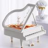 Castle In the Sky Piano Music Box with Dancing Ballet Girl - Perfect Birthday or Valentine's Day Gift for Girls