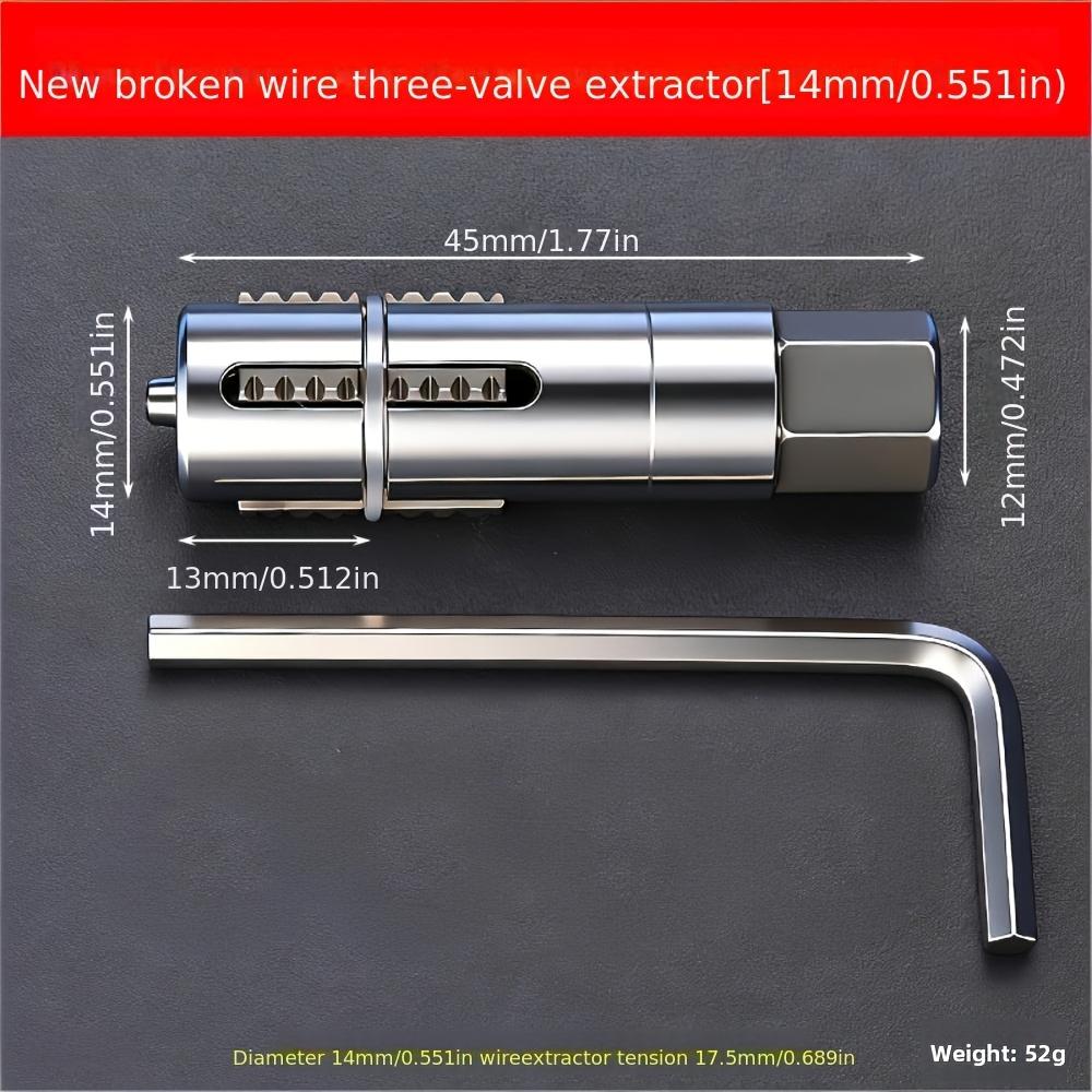 1Pc/2Pcs Universal Faucet Angle Valve Wire Remover, Wear-Resistant High-Hardness Faucet Repair Tool, Adjustable Pipe Extractor
