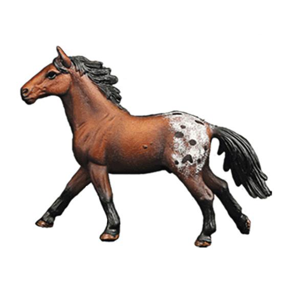 Horse Model Realistic PVC Horse Figurine Statue Sculpture Home Office Desktop Decoration Ornament Kids Educational Animal Toy