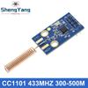 TZT CC1101 10mW 433MHZ 868MHZ 300-1000M Transmission Module With SMA Antenna Transceiver Module