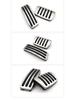 Non-Slip Car Pedal Set for Cadillac SRX: Accelerator, Brake, and Rest Area Decorative Accessories