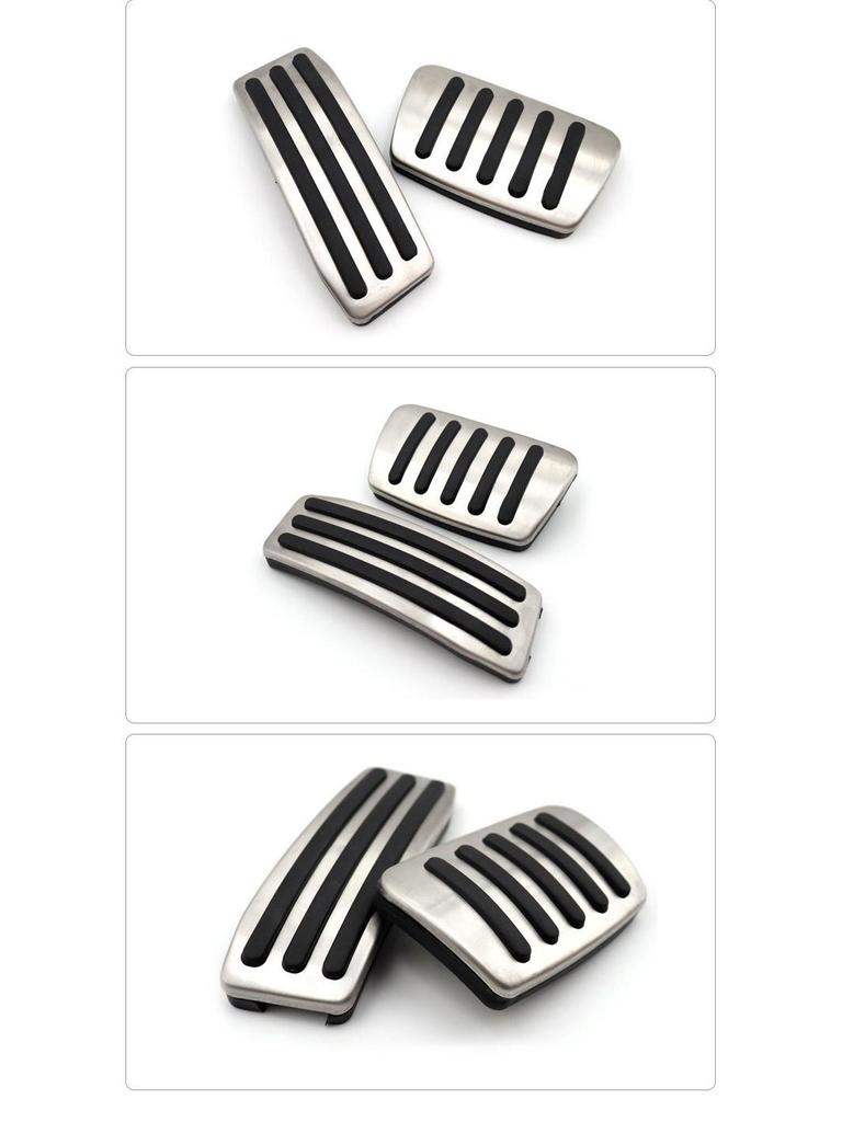 Non-Slip Car Pedal Set for Cadillac SRX: Accelerator, Brake, and Rest Area Decorative Accessories