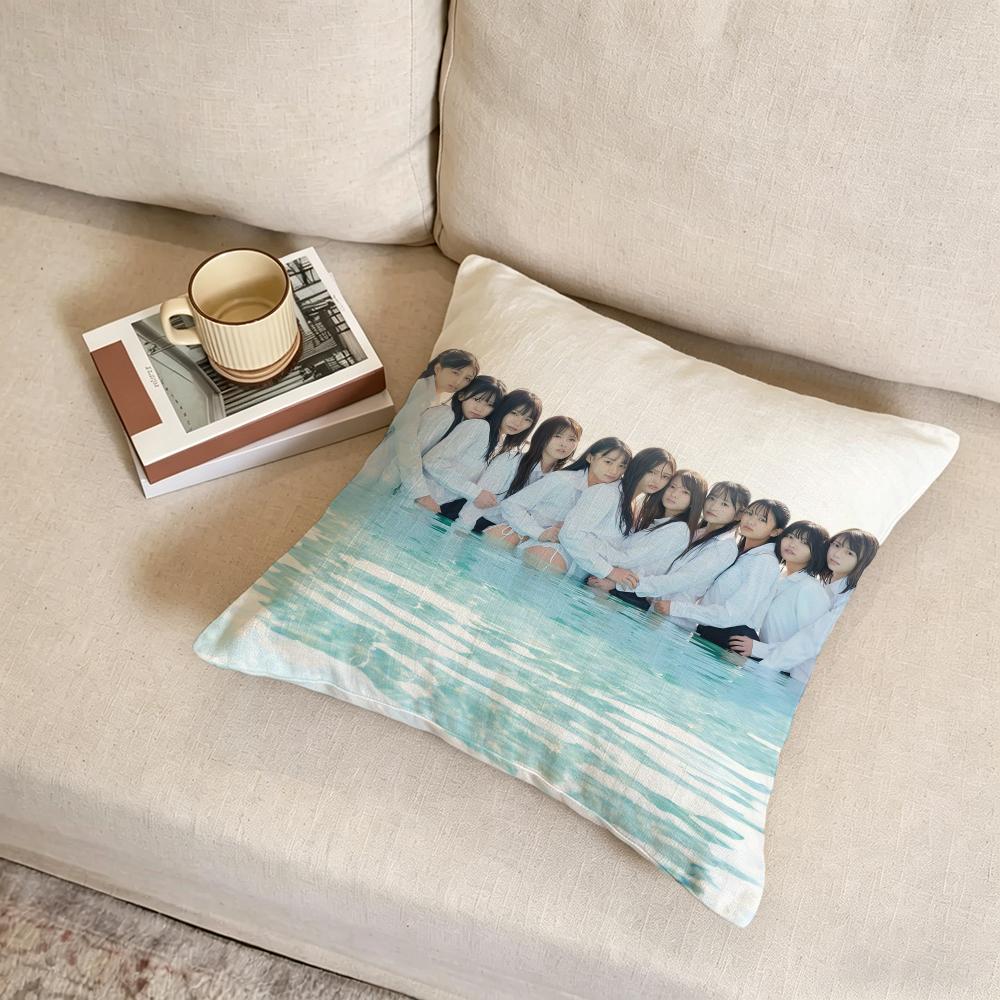 N-Nogizaka46 Cushion Cover Fabric Soft Furnishing,Pillowcase, Cushion Cover, Sofa Pillow, Home Decoration