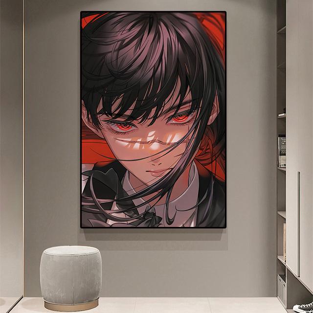 Japanese Action Anime Cartoon Chainsaw Children's Room Art