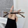 Fashion Luxurious Square Eyeglasses Frames Women Men Transparent Clear Brand Designer Optical Lovely Frame Oculos