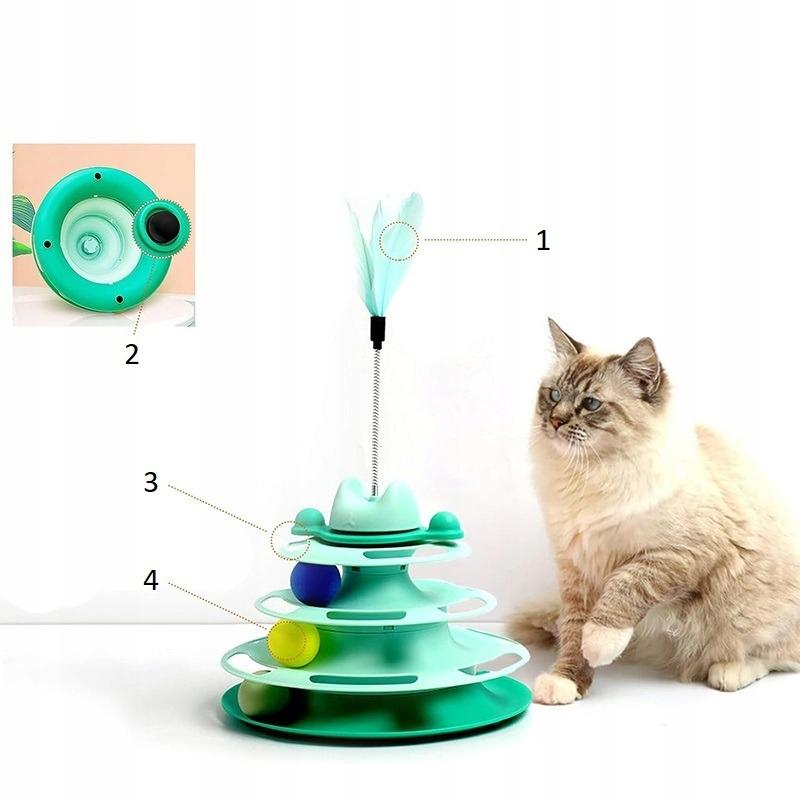Feather toy for cat