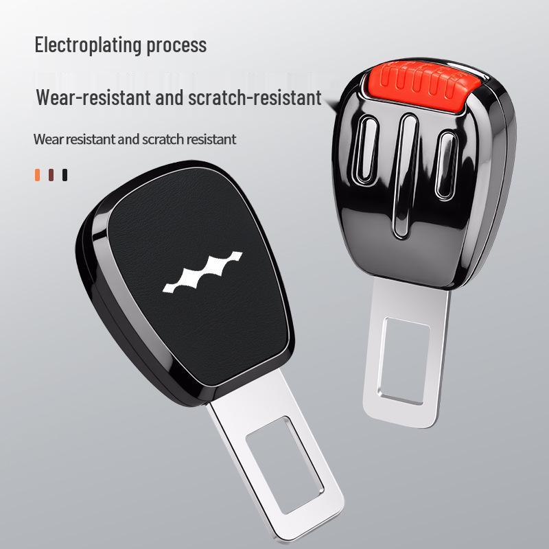 BYD Leopard 5/8 Seat Belt Silencer Insert - No Sound Safety Extender