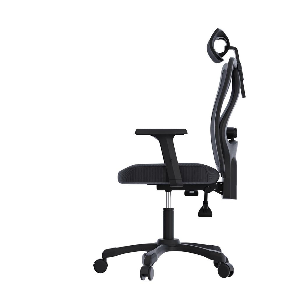 Ergonomic office chair activejet t5 black