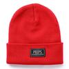 PEEPS Basic Label Beanie Red