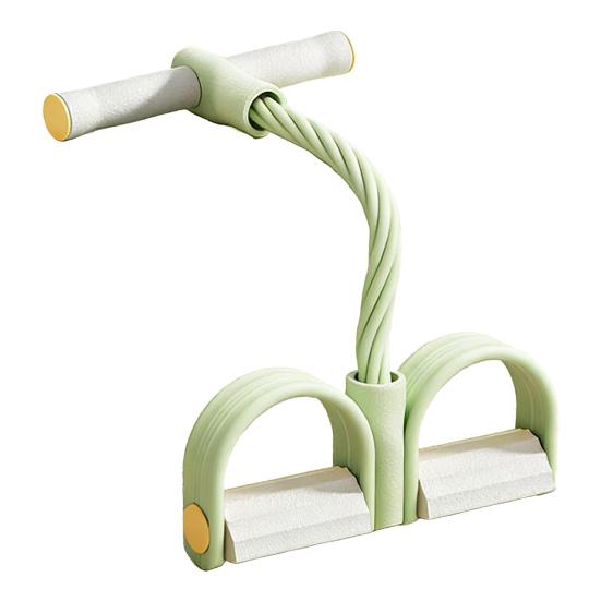 Pedal Resistance Band with Handle 4/6-Tube Pedal Ankle Puller Elastic Sit-up Pull Rope Men Women Yoga Pedal Workout Band Exercise Equipment