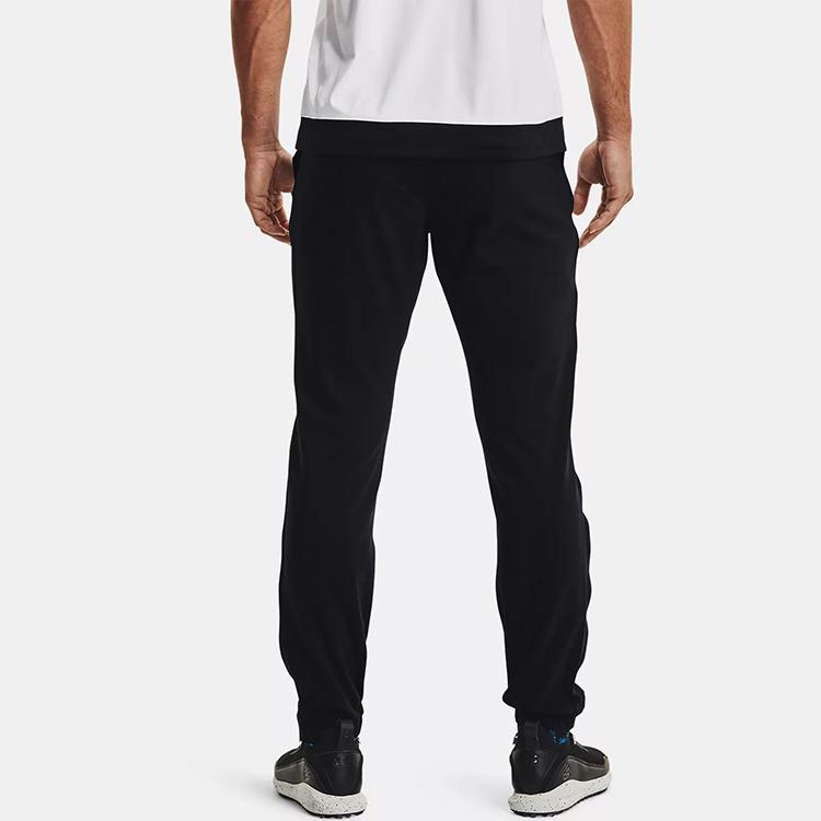 Under Armour Curry Strick-Jogginghose Herren Schwarz Moderate Schmale Passform Hose 1366291-001
