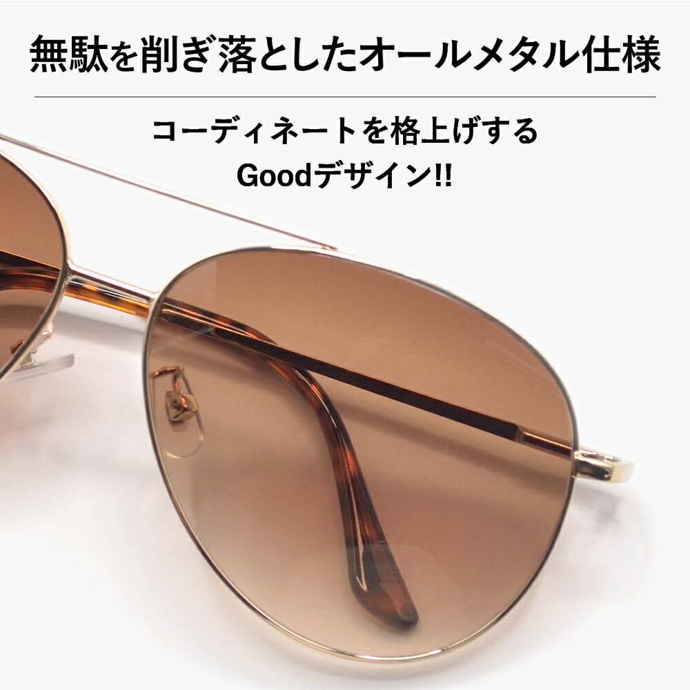 [MERRY PLEASURE] Sunglasses for Men and Women, UV Protection, Fashion Glasses, Teardrop, Aviator Style