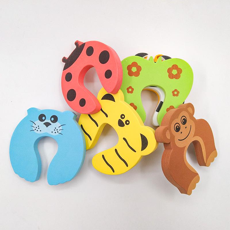 Cartoon Animal EVA Baby Door Stopper - Anti-Pinch Hand Safety Block
