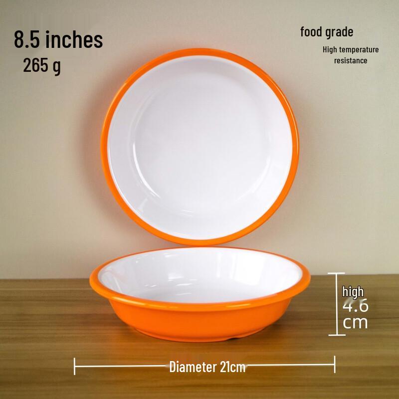 Food-Grade Melamine Commercial Dining Plate