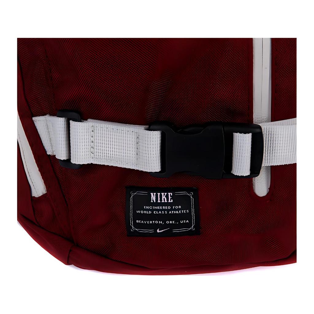 Nike Multifunctional Skateboard Large Capacity Polyester Backpack Unisex Backpacks Maroon BA4586-677