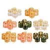 Divided Snack Serving Bowls Organizer Food Storage Box,Dry Fruit Tray with Lid,Creative,Fruit Serving Platter, for Fruit Kitchen