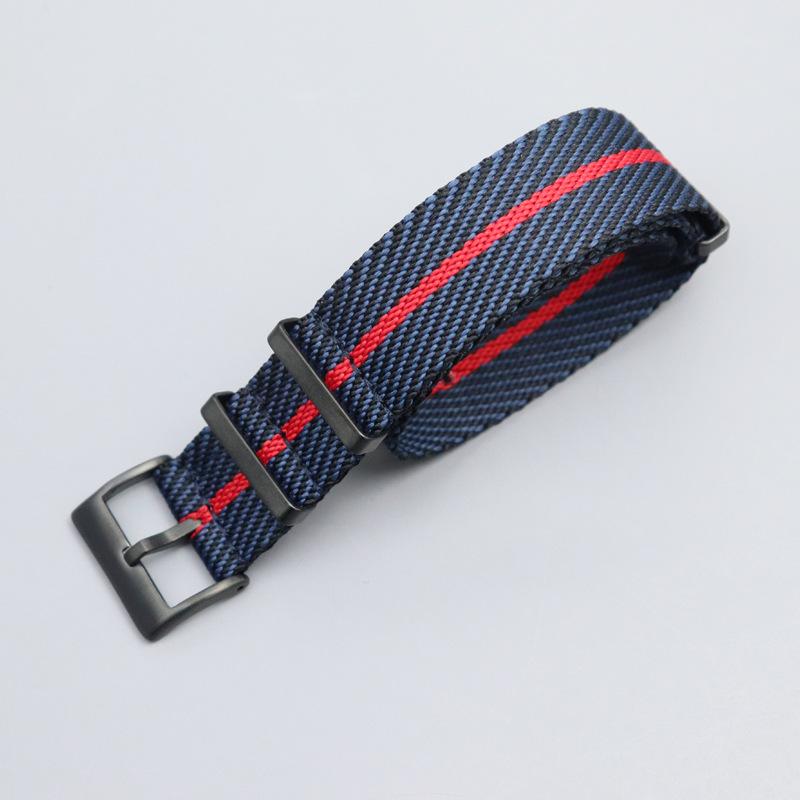 Tudor Rose NATO Nylon Uhrenarmband - 20mm/22mm Nylon-Gewebe Armband