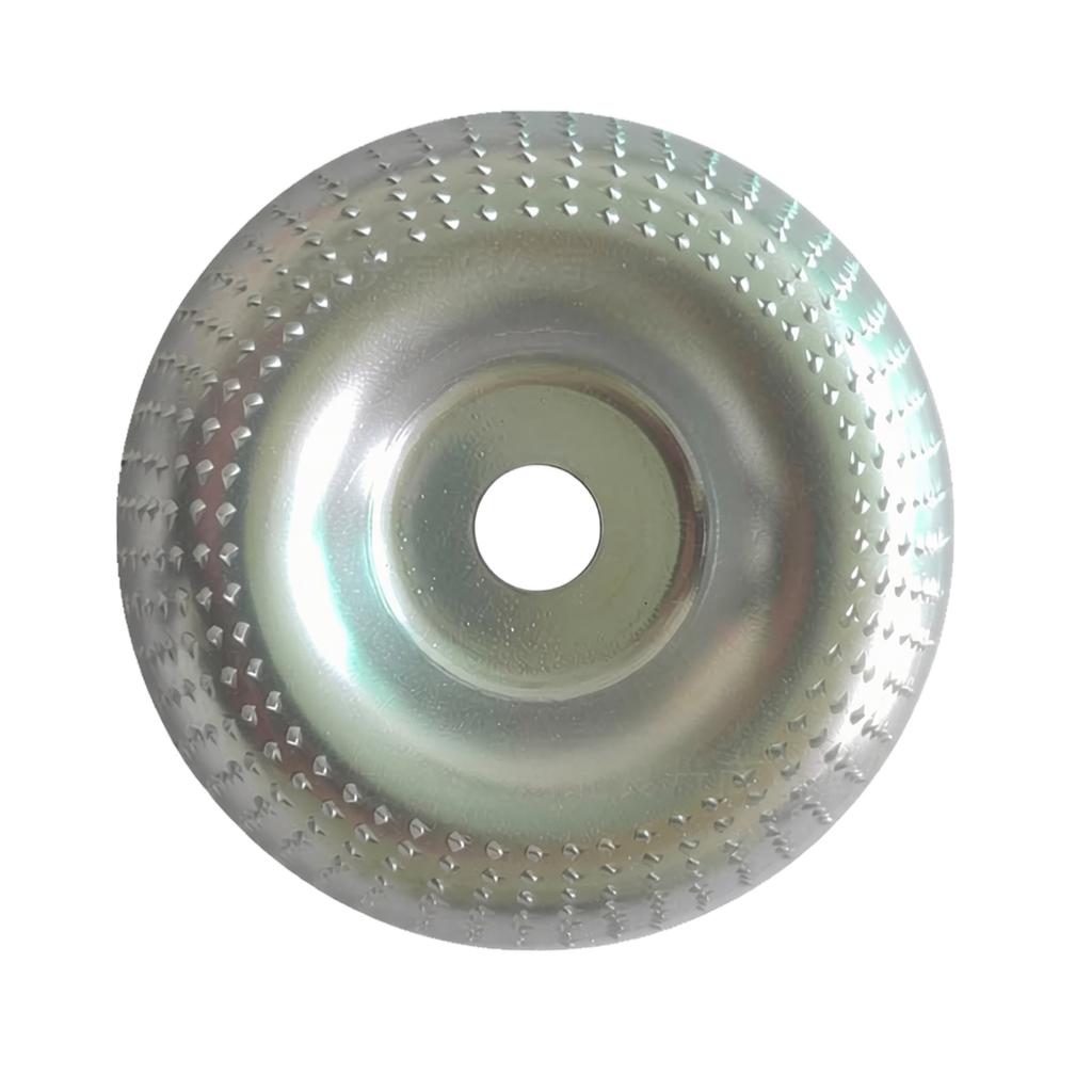 Woodworking Grinding Disc for Angle Grinder Wood Carving Shaping Sanding Disc with Curved Spiked Surface Suitable for Power Tools