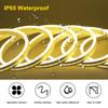 Battery Powered Flexible Neon LED Strip Lights 1M 2M 3M Waterproof DIY Design for Home Decoration White Warm Red Green Blue