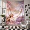 Wandteppich Ariana Grande Kunst Hängendes Tuch Dekorative Hintergrundabdeckung zur Raumdekoration