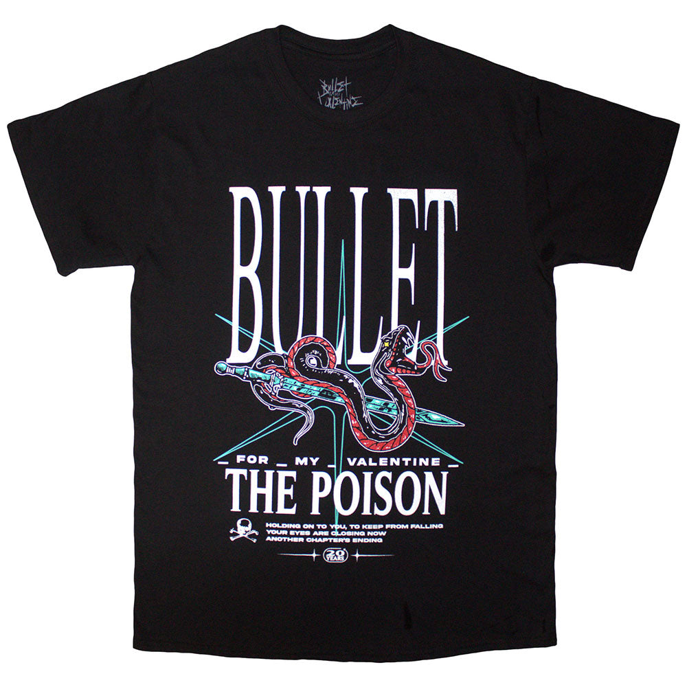 Bullet For My Valentine TShirt The Poison Snake Black OFFICIAL NEW XL