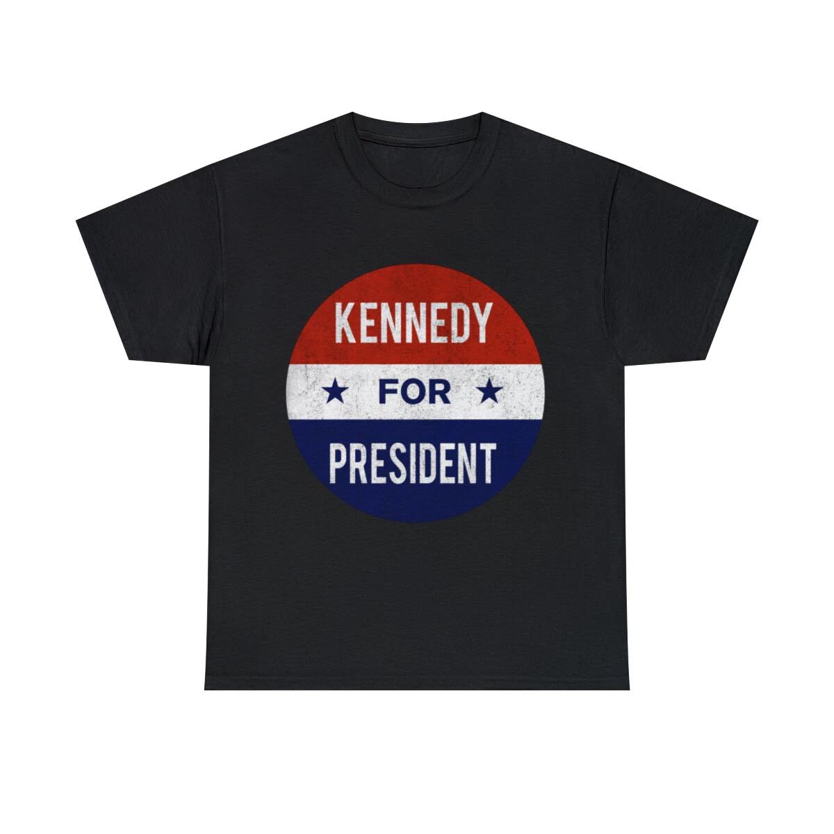 Retro Kennedy For President JFK 1960 Graphic Tee Shirt, S-5XL 3XL