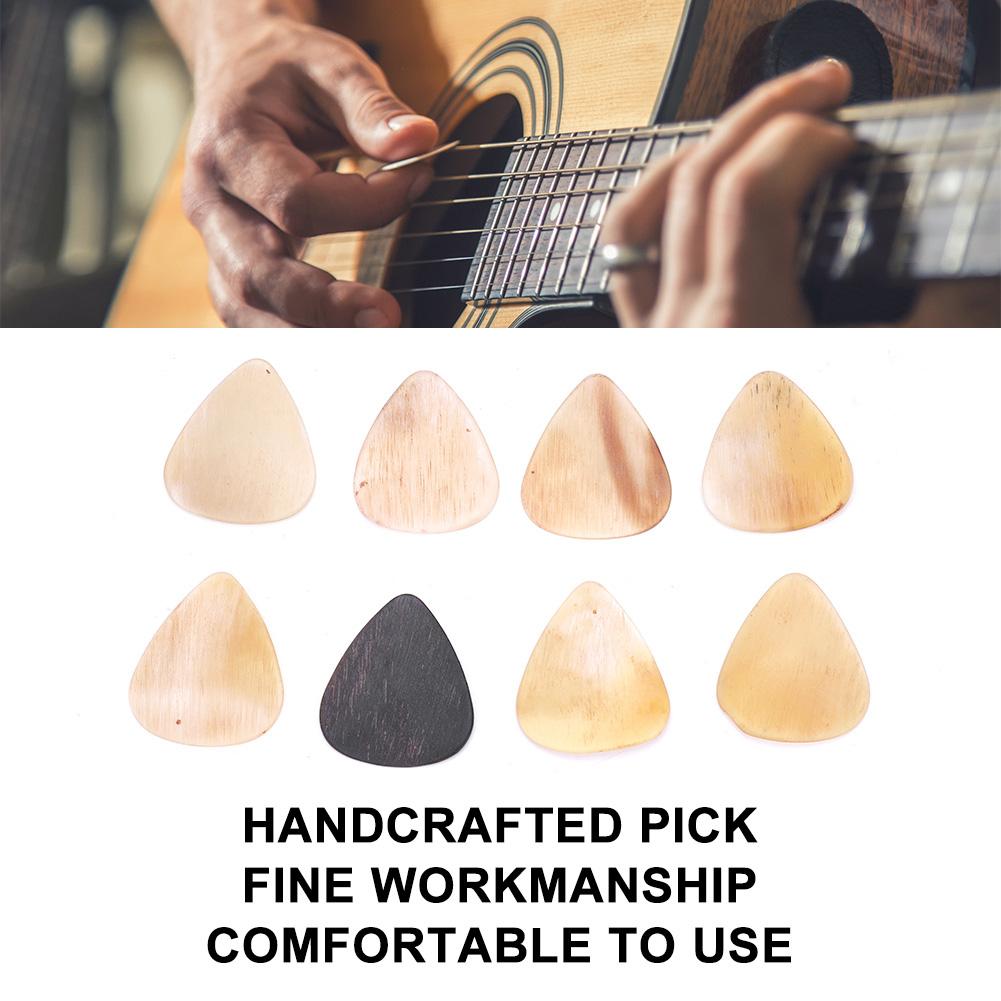 8Pcs High Quality Picks Plectrums for Acoustic Electric Guitar Ukulele Mandolin Banjo